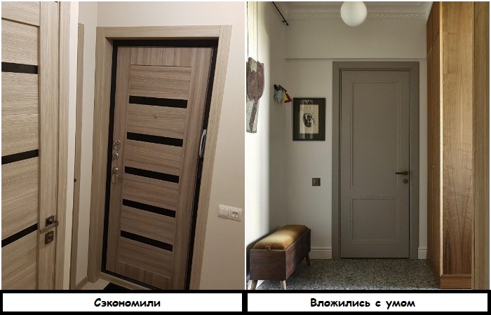Глухие двери без вставок – это классика Глухие двери без вставок – это классика