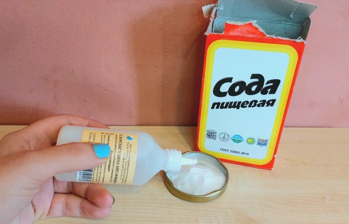 Хлоргексидин с содой справятся с любым налетом. Хлоргексидин с содой справятся с любым налетом.