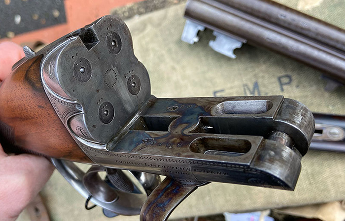 Ружьё системы Ланкастера./ Фото: vintageguns.co.uk Ружьё системы Ланкастера./ Фото: vintageguns.co.uk