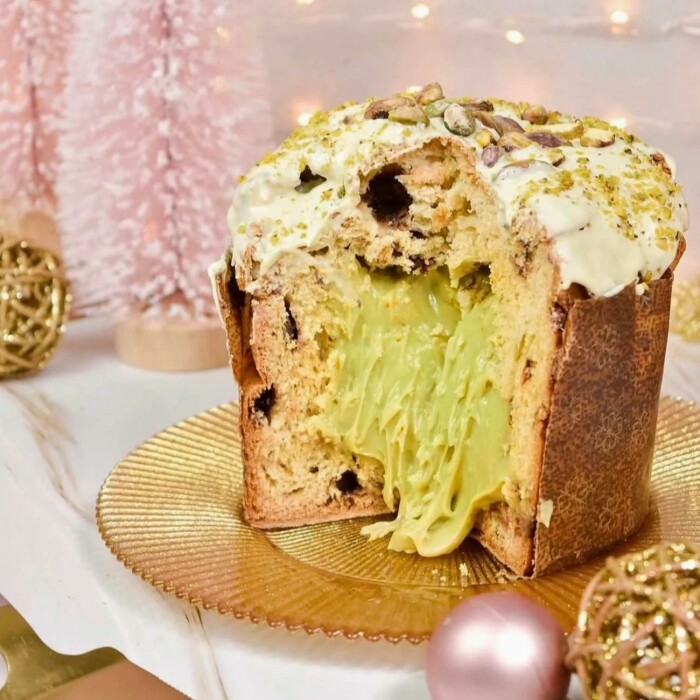 Пасхальный кулич со вкусом дубайского шоколада. Фото: bing.com. Пасхальный кулич со вкусом дубайского шоколада. Фото: bing.com.