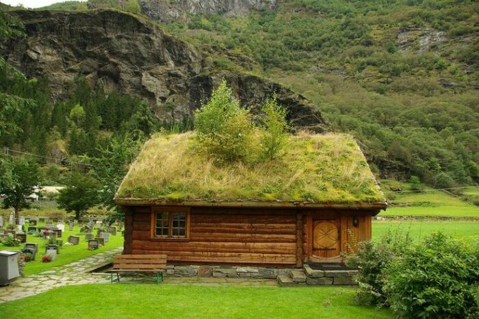 Можно сделать травяную крышу /Фото:Pinterest Можно сделать травяную крышу /Фото:Pinterest