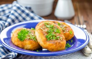 Пирожки из картофеля и творога
