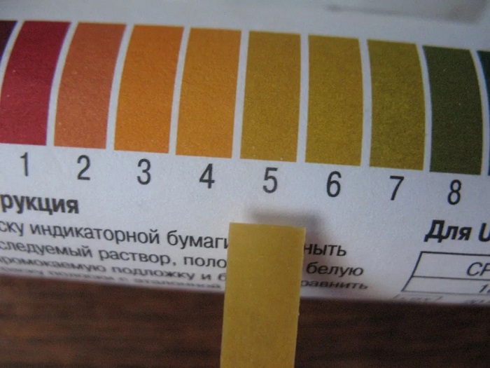 По цвету тест-полоски определите уровень РН. / Фото: autosprite.ru По цвету тест-полоски определите уровень РН. / Фото: autosprite.ru
