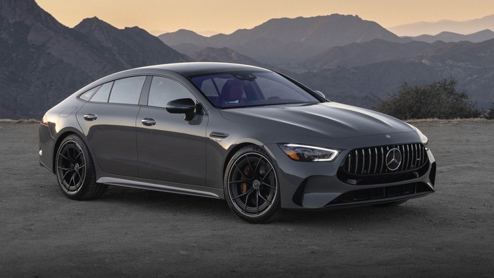 Mercedes AMG GT63 S E Performance 4-Door разгоняется до 100 км/ч за 2,9 секунды/ Фото: motorauthority.com Mercedes AMG GT63 S E Performance 4-Door разгоняется до 100 км/ч за 2,9 секунды/ Фото: motorauthority.com