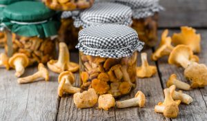 Маринованные лисички