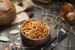 Маринованные опята