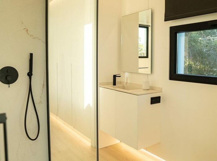 Стильная ванная комната. | Фото: decoracion.trendencias.com.