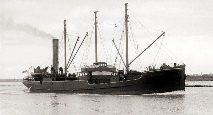 Так выглядел будущий Плавучий лес во время эксплуатации. /Фото: uglyships.wordpress.com Так выглядел будущий Плавучий лес во время эксплуатации. /Фото: uglyships.wordpress.com