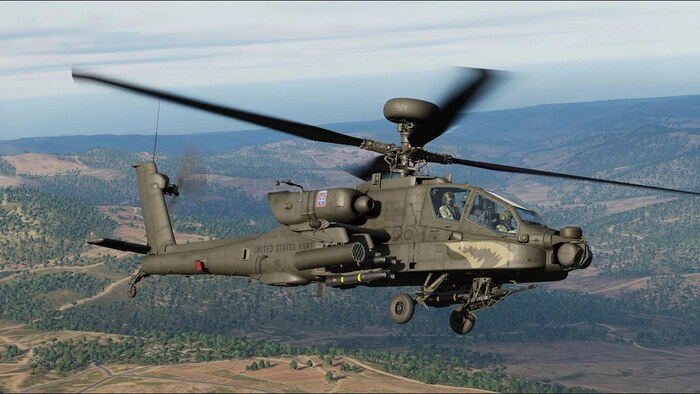 Boeing AH-64 Apache вооружен электрической пушкой/ Фото: youtube.com Boeing AH-64 Apache вооружен электрической пушкой/ Фото: youtube.com