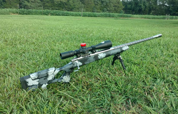 Охотничья дульнозарядная винтовка./ Фото: hankinscustomrifles.com Охотничья дульнозарядная винтовка./ Фото: hankinscustomrifles.com