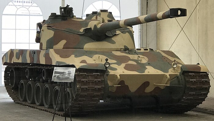 Разработкой танка Char 25T занималась компания Batignolles-Chatillon/ Фото: wikimedia.org Разработкой танка Char 25T занималась компания Batignolles-Chatillon/ Фото: wikimedia.org