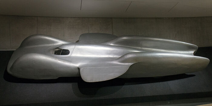 Mercedes-Benz T80 был спроектирован Фердинандом Порше в 1939 году/ Фото: wikimedia.org