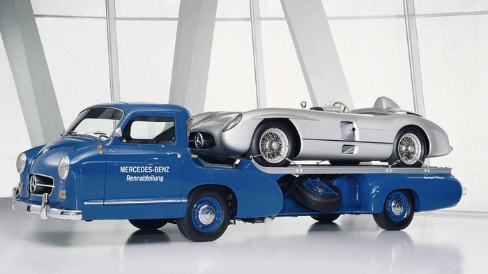 Mercedes-Benz Renntransporter мог двигаться со скоростью 200 км в час/ Фото: drive2.ru