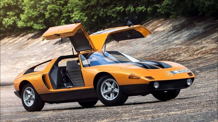 Mercedes-Benz С111, автомобили из стекловолокна/ Фото: youtube.com