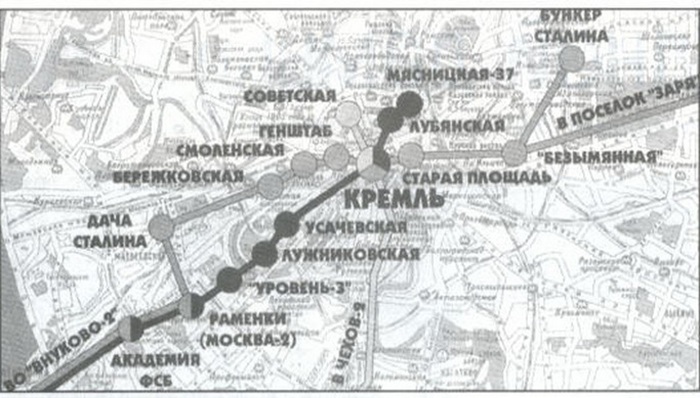 Дача Сталина - одна из точек, куда ведёт засекреченный метрополитен. /Фото: russian7.ru Дача Сталина - одна из точек, куда ведёт засекреченный метрополитен. /Фото: russian7.ru