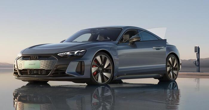Audi e-tron GT, изящный и современный/ Фото: auto-in-china.com Audi e-tron GT, изящный и современный/ Фото: auto-in-china.com