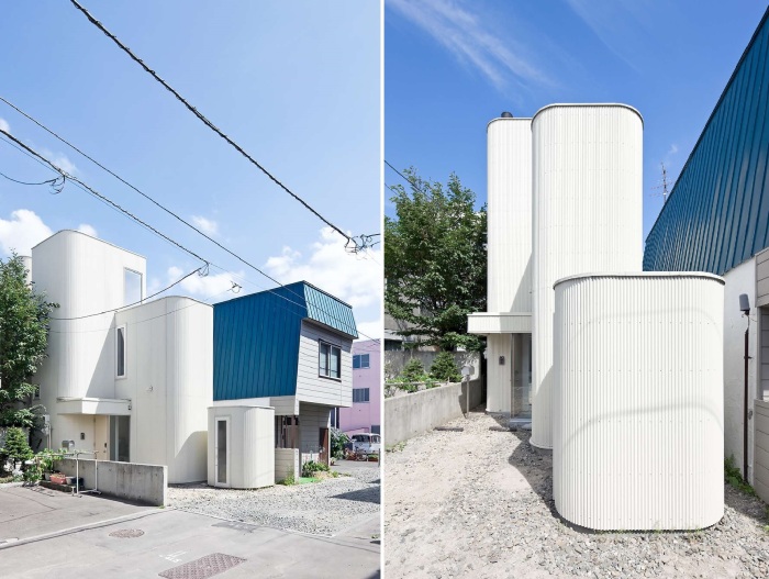 Футуристический дом в Саппоро от Дзюна Игараси (House of Density, Япония). Футуристический дом в Саппоро от Дзюна Игараси (House of Density, Япония).
