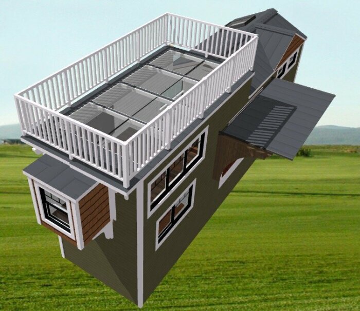 В разработке дома участвовали и сами владельцы. | Фото: tinyliving.com.