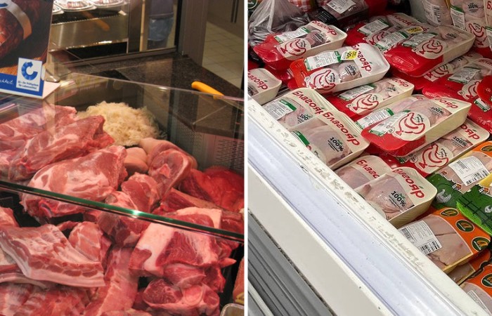 Магазинное мясо почти всегда напичкано химией Магазинное мясо почти всегда напичкано химией