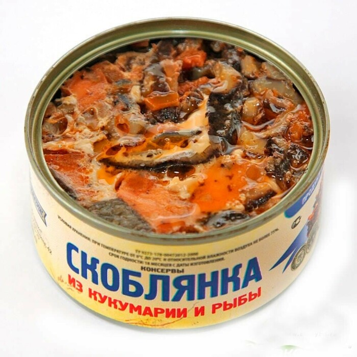 На полках советский магазинов был и такой изыск - консервированные морские огурцы. Фото: cdni.russiatoday.com. На полках советский магазинов был и такой изыск - консервированные морские огурцы. Фото: cdni.russiatoday.com.