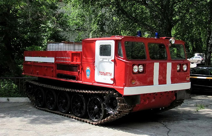 Пожарный вездеход./ Фото: uncle-vova.com Пожарный вездеход./ Фото: uncle-vova.com