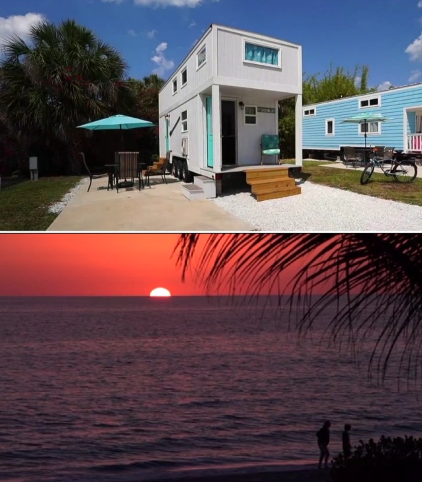 Tiny House Sand Dollar станет идеальным местом для отдыха на море (Сиеста-Ки, Флорида). Tiny House Sand Dollar станет идеальным местом для отдыха на море (Сиеста-Ки, Флорида).
