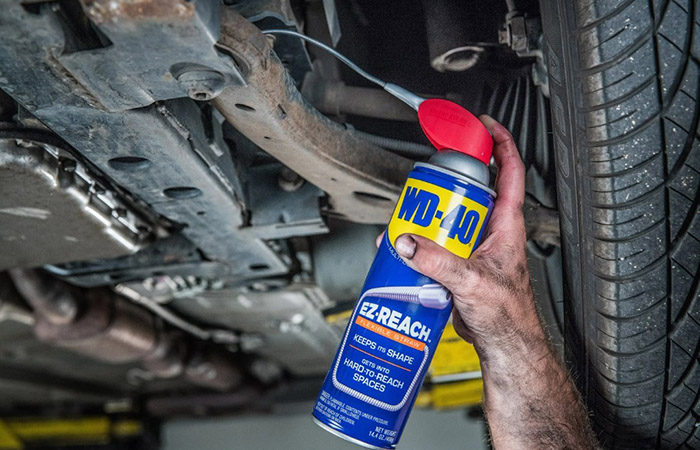 Универсальное средство./ Фото: wd40.com Универсальное средство./ Фото: wd40.com