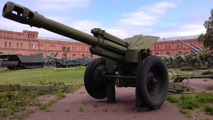 Корпусная пушка МЛ-20 калибра 152 мм/ Фото: wikimedia.org