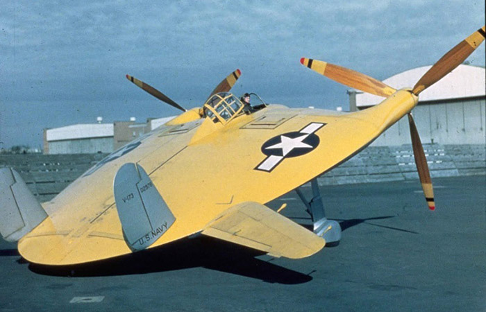 XF5U даже не был похож на привычный самолёт./ Фото: livejournal.com