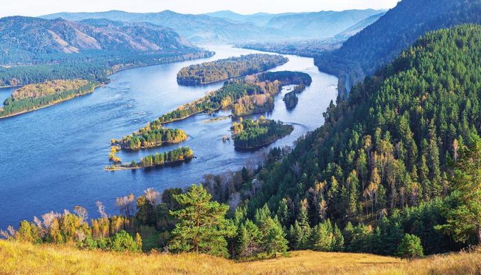Енисей - великая река. /Фото: culture.ru. Енисей - великая река. /Фото: culture.ru.