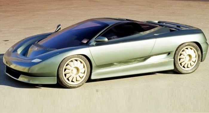 На Lotus Emotion 1991 двигатель так и не установили/ Фото: carstyling.ru На Lotus Emotion 1991 двигатель так и не установили/ Фото: carstyling.ru