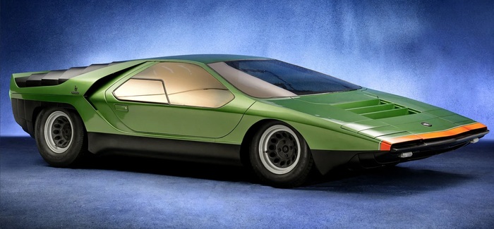Alfa Romeo Carabo 1968 напоминает жука-жужелицу/ Фото: zefirka.net Alfa Romeo Carabo 1968 напоминает жука-жужелицу/ Фото: zefirka.net