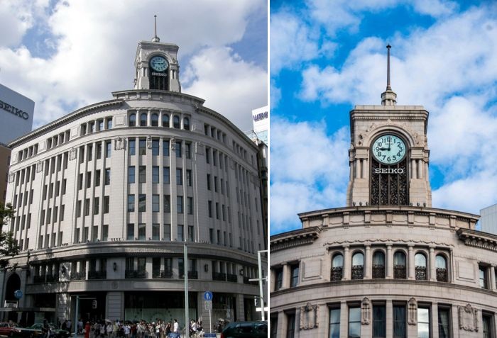 Здание магазина Ginza Wako (Токио). Здание магазина Ginza Wako (Токио).