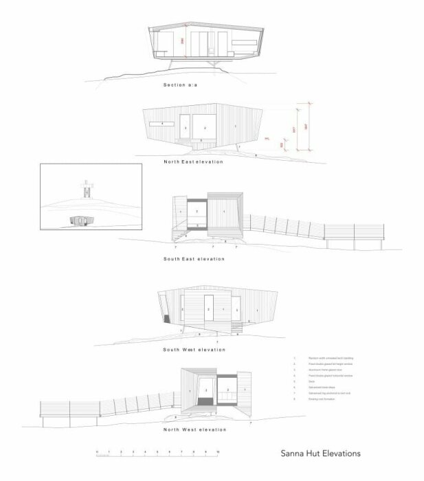 Проект Sanna Hut, разработанный специалистами 