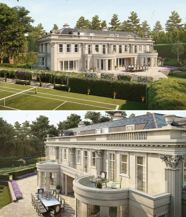 Особняк в поместье Crown Estate в графстве Суррей (Великобритания).