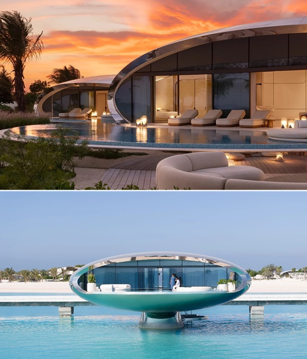 Со стороны моря щедрое остекление (Shebara Resort). Со стороны моря щедрое остекление (Shebara Resort).