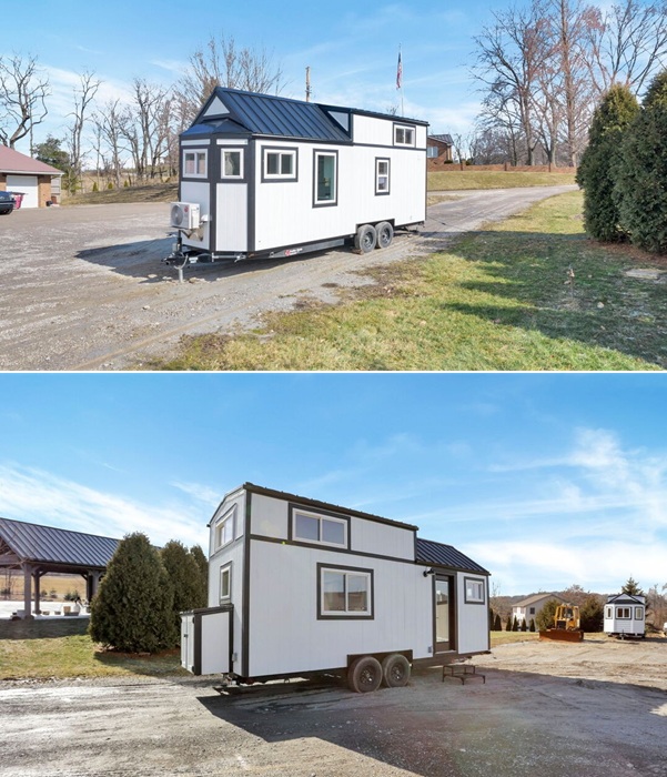 Tiny House Shadow – «умный» крошечный дом, радующих глаз и грамотным распределением пространства.