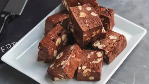 Нуга из шоколада и фундука