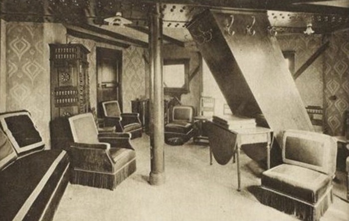Так выглядели апартаменты на вершине башни в ХХ веке. /Фото: eiffelguidedtours.com Так выглядели апартаменты на вершине башни в ХХ веке. /Фото: eiffelguidedtours.com