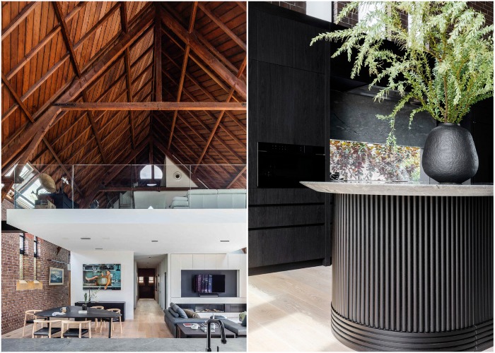 Дизайн интерьера гостиной (The Church Residence).