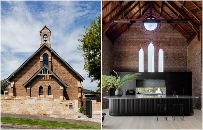 Божественное пространство неоготической церкви превратили в современную жилую резиденцию