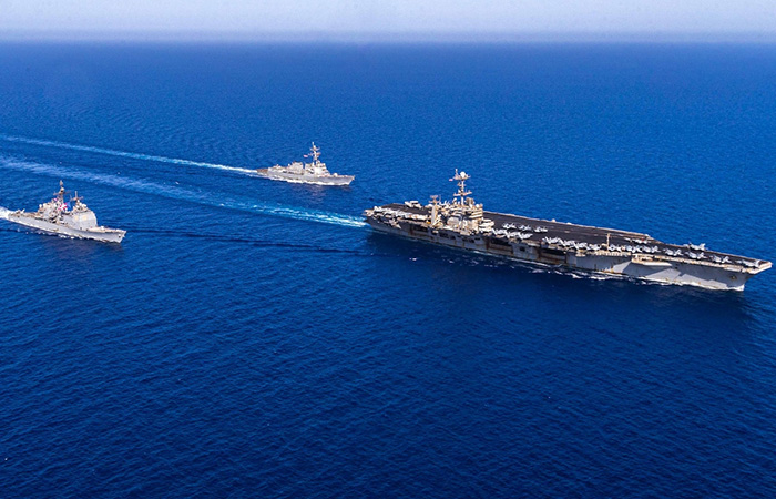 Авианосная группа с USS Harry S. Truman./ Фото: defense.gov