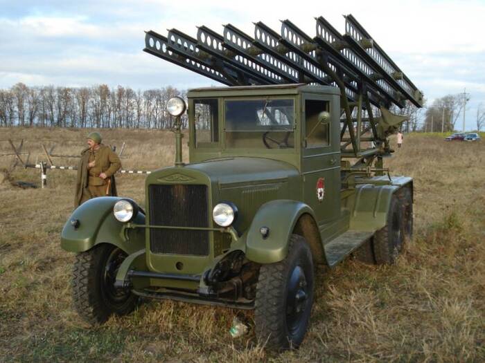 Конструкция «Катюши» работает при любой погоде. Фото: history.ru