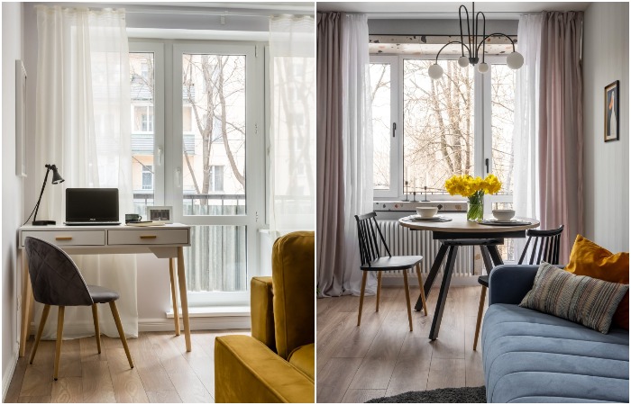 Переставьте к окну рабочий или обеденный стол