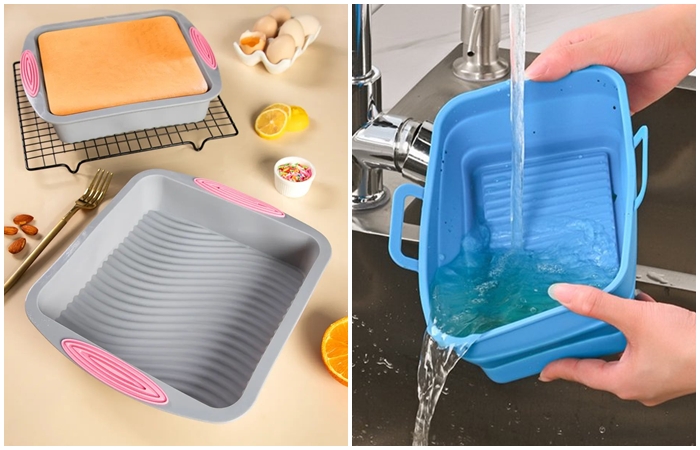 Как с помощью подручных средств отмыть силиконовые формы без вреда для материала, и чтобы ушёл запах и жир