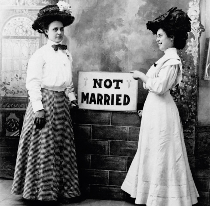 Незамужняя женщина обладала особым социальным статусом. /Фото: newstatesman.com