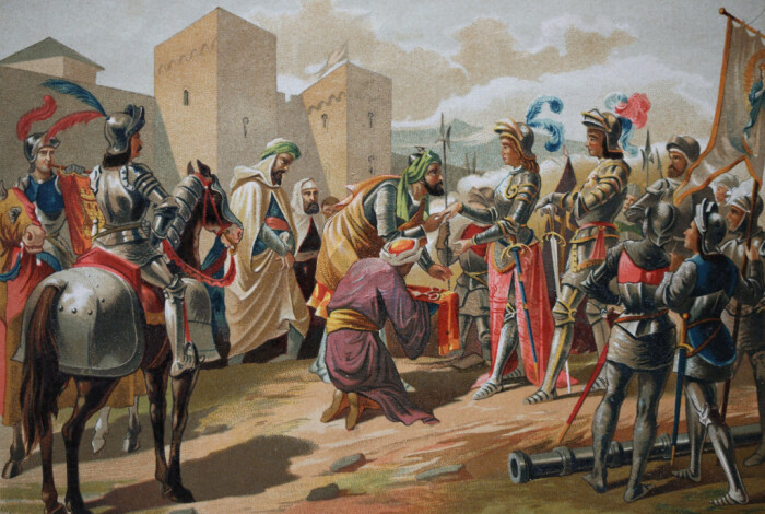 Завоевание Пиренейского полуострова арабами Фото: sutori.com Завоевание Пиренейского полуострова арабами Фото: sutori.com