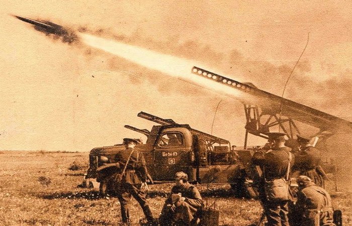 Катюша – не противотанковое средство. /Фото: YouTube.com. 