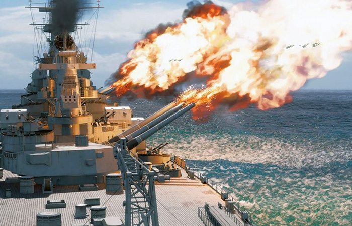 Линкор Айова./ Фото: youtube.com