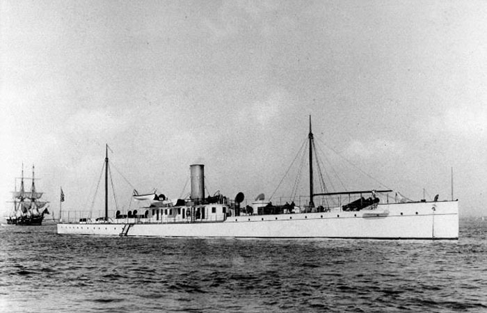 Динамитный корабль USS Vesuvius./ Фото: wikipedia.org